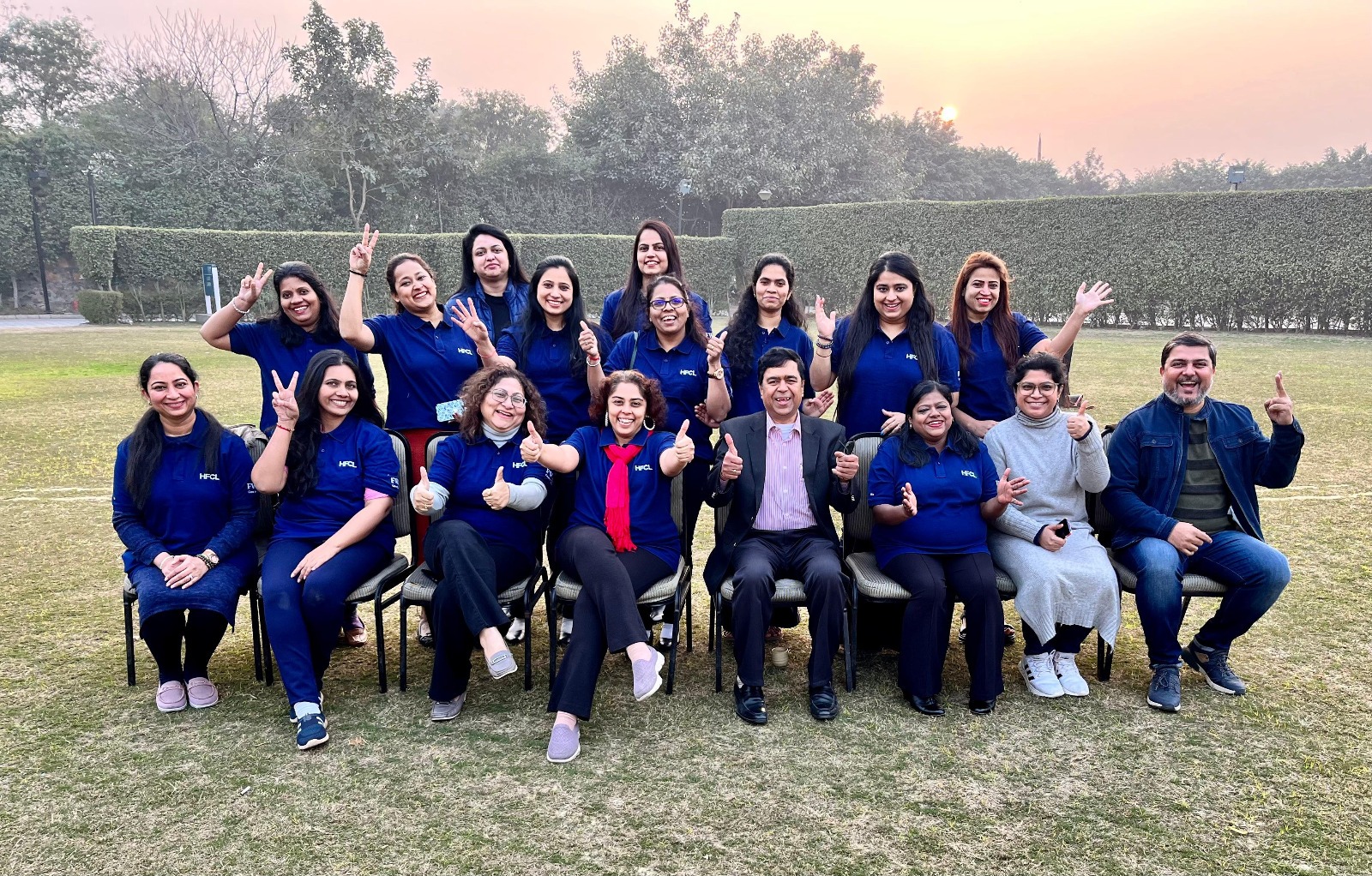 Dr Sangeeta, leadership and executive coach with some of her corporate coaching clients